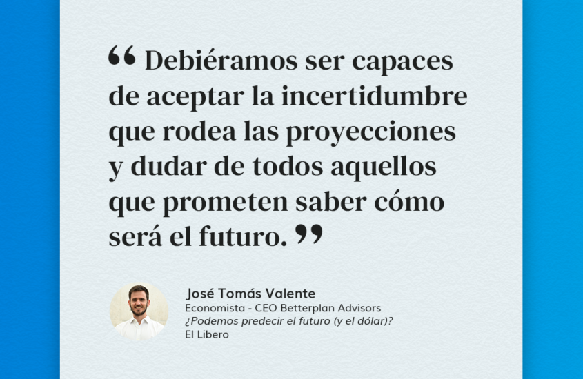 José Tomás Valente: ¿Podemos predecir el futuro (y el dólar)?