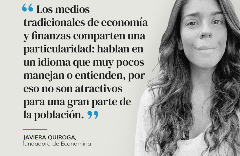 Javiera Quiroga: “Soy una fiel convencida de que la educación financiera puede cambiar la vida de las persona”