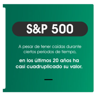 En Betterplan 🙌 gracias a Flexifolios puedes invertir en el ETF S&P500 de @singular_asset_management 🤩
 
Si quieres saber más de los productos de inversión 📊 que tenemos para armar un portafolio de inversión a medida con nuestros Flexifolios, agenda con tu asesor 🤝

Invierte asesorado en Betterplan.