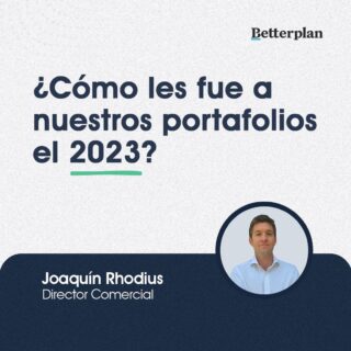 ¿Cómo le fue a nuestros clientes en 2023?

Nuestro Director, Joaquín Rhodius lo responde acá.☝🏻

#betterplan #wealthmanagement #2023