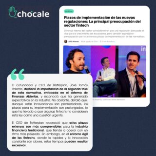 📣 Uno de los temas conversados en el CMS Financial Innovation Chile 2024, fue la implementación de la nueva Ley Fintech y el impacto que tendrá en la industria. 
👀 A continuación les compartimos esta nota de @chocalecl donde se comenta al respecto. Los invitamos a leerla completa en el link de nuestra bio.