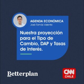 Nuestro CEO, JT Valente, fue entrevistado en Agenda Económica de @cnnchile para hablar sobre el impacto de la reciente baja de tasas de interés de la Reserva Federal de EE.UU. en los mercados chilenos. Después de unos días sin actividad bursátil por las Fiestas Patrias, el dólar sigue rondando los 930 pesos. Valente destacó que, aunque se espera una baja del tipo de cambio y una mejor perspectiva para activos más riesgosos, aún hay incertidumbre sobre las tasas a largo plazo. ¿Qué significa esto para tus inversiones? ¡Descúbrelo en este reel!