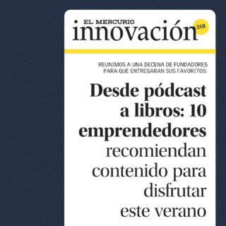 ¿Qué leen y escuchan los emprendedores? Este verano, inspírate con las recomendaciones de líderes innovadores. 📚🎧 Seleccionamos nuestros favoritos de la reciente nota en @innovacion_elmercurio , donde nuestro CEO, @jt.valente , compartió su elección personal. Desde libros que exploran la historia hasta pódcast llenos de aprendizaje y creatividad, descubre contenido que puede acompañarte en tus vacaciones y ayudarte a expandir tus horizontes. 🚀✨
📌 Desliza para ver las recomendaciones y encuentra tu próxima lectura o pódcast favorito.
 👉 ¿Cuál agregarías a tu lista? ¡Cuéntanos en los comentarios! 👇