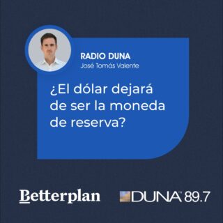 🌎 ¿El dólar está en crisis?
Algunos titulares lo hacen parecer así… pero los grandes inversionistas no opinan lo mismo.
 
Nuestro CEO José Tomás Valente lo contó en Radio Duna: en sus reuniones con gestores de fondos soberanos, quedó claro que EE.UU. sigue siendo una opción más sólida que muchas alternativas.
 
🧠 Aprende a evaluar los riesgos con perspectiva global.

📲 Síguenos para más análisis financieros.