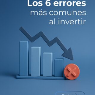 🔍 ¿Estás cometiendo alguno de estos 6 errores al invertir?
Desde esperar rentabilidades poco realistas hasta no empezar a tiempo, hay decisiones que pueden costarte millones en el largo plazo.

En este carrusel te explicamos los 6 errores más comunes al invertir y cómo evitarlos con una estrategia profesional, diversificada y pensada en el contexto.

💡 Guarda esta publicación para consultarla cuando la necesites.

📲 ¿Quieres ayuda para evitarlos? Agenda una asesoría desde nuestro perfil.