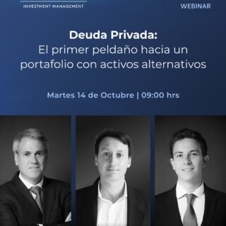 💬 Webinar gratuito junto a Frontal Trust

La deuda privada se ha consolidado como una alternativa clave para quienes buscan diversificar su portafolio más allá de los instrumentos tradicionales. 
En este encuentro hablaremos sobre cómo funciona, por qué ha ganado protagonismo y qué oportunidades ofrece hoy para inversionistas de largo plazo.

🎙️ Con Jorge Prieto y Sebastián Poblete (Frontal Trust) Moderado por Maximiliano Gré (Betterplan)
Una conversación imperdible para entender cómo incorporar activos alternativos de manera estratégica.

💬 Comenta “Webinar” y te enviamos el link de inscripción.