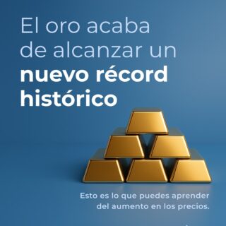 📊 El oro acaba de alcanzar un nuevo récord histórico.
¿Qué hay detrás de este aumento y qué significa para tu portafolio?

Aunque muchos lo ven como un activo refugio seguro, el oro también puede ser volátil y no genera flujo de efectivo. Por eso, su rol dentro de una estrategia bien construida debe ser el de complemento, no protagonista.

La clave está en la diversificación entre clases de activos, combinando instrumentos tradicionales y alternativos, y usando automatización para evitar decisiones impulsivas.

💡 En otras palabras, el oro puede brillar… pero solo dentro de una estrategia equilibrada.