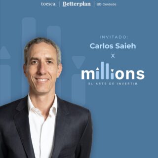 🎙️ Próximamente nuevo episodio de Millions: El arte de invertir

En esta conversación, Matías del Río y José Tomás Valente reciben a Carlos Saieh, CEO y socio fundador de Toesca Asset Management.

💡 Hablamos sobre el rol de los activos alternativos, la búsqueda de oportunidades fuera de los bancos tradicionales, y los factores que hoy vuelven a posicionar a Chile como un mercado atractivo para el capital global.

📊 Estrategia, psicología y visión de largo plazo en un contexto de cambio.

🔔 Próximamente disponible en Spotify, YouTube y Apple Podcasts.