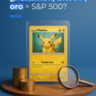 📈 Sí, las cartas Pokémon le ganaron al S&P500 en los últimos 20 años… pero eso no significa que sea una buena inversión.

Muchos activos —como el oro, Nvidia o Bitcoin— muestran rentabilidades extraordinarias en ciertos periodos. La pregunta no es cuánto subieron, sino por qué podrían seguir creciendo y cómo encajan en tu portafolio.

Invertir no es perseguir modas, es entender fundamentos, correlaciones y escenarios.

💡 Antes de invertir en “la próxima gran tendencia”, pregúntate:
¿por qué valdría más?, ¿cómo se comportaría en una crisis?

👤 Habla con un asesor y arma una estrategia que tenga sentido para ti.
