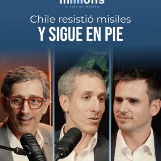 🇨🇱 “Chile resistió los misiles y sigue en pie.”
En Millions: El arte de invertir, Carlos Saieh, CEO y socio fundador de Toesca Asset Management, comparte una mirada sorprendente: hoy Chile tiene menor riesgo político que Estados Unidos.

💬 Tras años de turbulencia, el país demuestra resiliencia y vuelve a posicionarse como un destino confiable para la inversión internacional. 
🌎 Una reflexión sobre confianza, estabilidad y cómo los inversionistas globales evalúan a Chile después de las crisis.

🎙️ Junto a Matías del Río y José Tomás Valente, una conversación sobre lo que realmente hace que un país sea invertible.

📺 Ya disponible en Spotify, YouTube y Apple Podcasts.

👉 Mira el episodio completo y descubre por qué Chile vuelve a ser una apuesta atractiva.