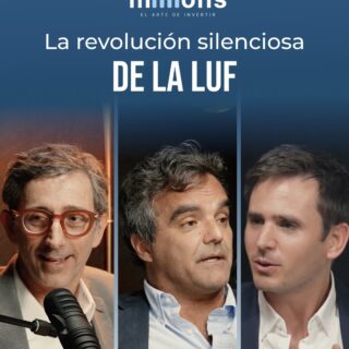 En Millions: El arte de invertir, Fernando Tisné, Socio Director y CEO de Renta Fija en Moneda Asset Management, recuerda cómo surgió la Ley Única de Fondos (LUF) y su papel en el sueño de convertir a Chile en un centro financiero regional.

💬 Una mirada desde adentro a los cambios que modernizaron la industria, impulsaron nuevos productos y abrieron espacio para que los fondos chilenos pudieran competir globalmente.

🎙️ Junto a Matías del Río y José Tomás Valente, una conversación sobre visión, regulación y crecimiento en los mercados de capitales.

📺 Ya disponible en Spotify, YouTube y Apple Podcasts.

👉 Mira el episodio completo y descubre cómo la LUF transformó la inversión en Chile.