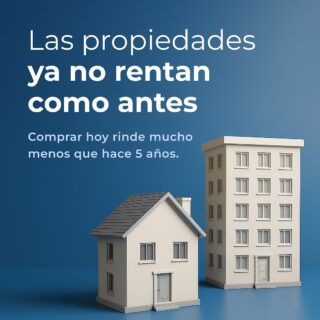 📉 Las propiedades ya no rentan como antes.

Según el Banco Central, en los últimos 5 años las viviendas en Chile subieron apenas entre +1 % y +6 % en UF, mientras que índices como el Nasdaq y el S&P 500 crecieron entre +79 % y +91 %.

🏠 Invertir en propiedades sigue siendo una opción, pero ya no la más rentable.
Hoy, diversificar es clave para proteger y hacer crecer tu patrimonio.

👉 Comparte con quien aún cree que “el ladrillo nunca falla”.