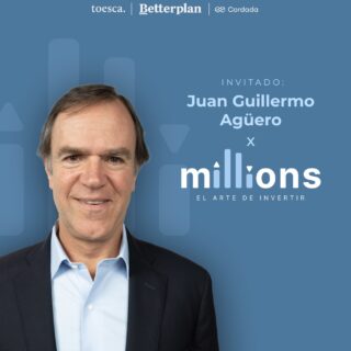 🎙️ Nuevo invitado en Millions: El Arte de Invertir
 
Esta semana, junto a José Tomás Valente y Matías del Río, recibimos a Juan Guillermo Agüero, CEO de BTG Pactual Chile.
 
📈 Estrategia, visión y decisiones desde un actor clave del mundo financiero.
 
👉 Próximamente...