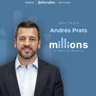 🎙️ Próximamente en Millions: El arte de invertir.
 
Junto a Matías del Río y José Tomás Valente, conversamos con Andrés Prats, fundador de Cordada, fintech que ha canalizado billones de dólares desde inversionistas institucionales hacia pymes en Latinoamérica.
 
👉 Muy pronto disponible en YouTube, Spotify y Apple Podcasts.
