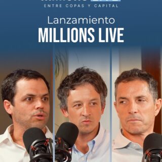 🎙️ Pensar en el largo plazo cuando el contexto aprieta no es fácil, pero es clave.

En este clip de Millions Live, Matías del Río conversa con Andrés Ossa (Falcom), Felipe Claro (Moneda) y Martín Figueroa (Ameris) sobre incentivos, ciclos, crisis, política y por qué tomar decisiones mirando 20 años hacia adelante cambia completamente la forma de invertir.

💬 Desde América Latina y Argentina, hasta Venezuela, Chile y el rol de las nuevas generaciones del mercado de capitales, una conversación directa, sin slogans y con visión de largo plazo.

📈 Millions Live ya está disponible.

👉 Comenta “LIVE” y te enviaremos el link para escucharlo completo.