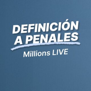 ⚡️ Definición a penales en Millions Live ⚡️
La sección más rápida y directa del podcast, donde los tres invitados del live responden a un ping-pong de preguntas financieras y personales.

👉 Mira el capítulo completo en YouTube, Spotify o Apple Podcasts.