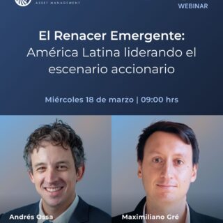 América Latina vuelve a aparecer en el radar de los inversionistas. 📈
 
Las empresas de la región están recuperando protagonismo en los portafolios globales. ¿Qué está cambiando? ¿Por qué ahora?
 
En este webinar conversaremos con Andrés Ossa, Portfolio Manager de Falcom Tactical Latam Equities, quien nos compartirá su visión sobre:
 
• Por qué las acciones de Latam están ganando terreno en el mercado accionario global
• Qué factores económicos y de mercado están impulsando este cambio
• Cómo mirar las oportunidades en la región hacia adelante

💬 Comenta WEBINAR y te enviamos el link de inscripción.