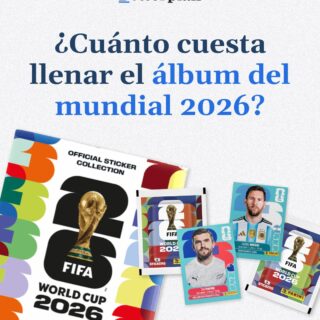 Llenar el álbum del Mundial 2026 podría costar cerca de $440.000 ⚽📖

Lo que para muchos es una tradición, también tiene su lado financiero.
Entre sobres, láminas repetidas y ediciones especiales, completar la colección puede acercarse al valor de un sueldo mínimo.
La buena noticia: comparado con otros países, Chile sigue siendo uno de los mercados más accesibles para vivir esta pasión mundialera.

¿Vas a intentar completarlo o te quedas con las láminas más importantes?